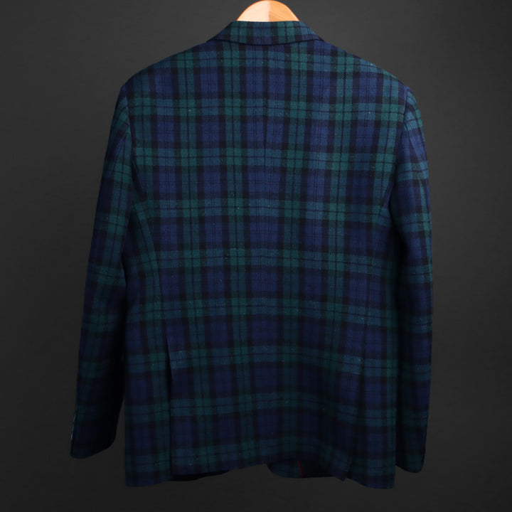 LAYERED PLAID BLAZER #14