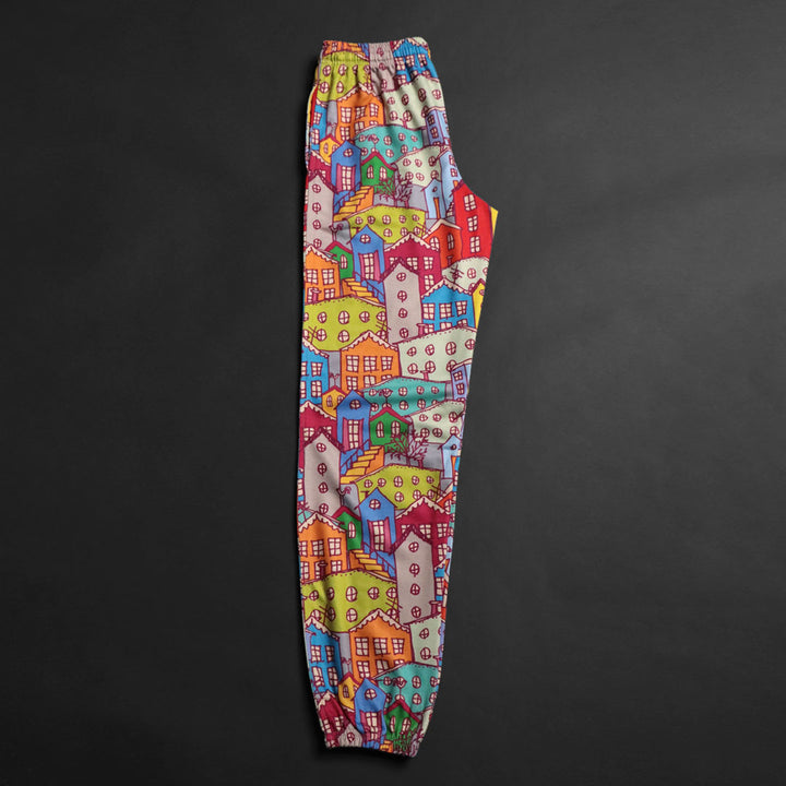 CHOOSE HAPPY MEN'S PRINTED OVER SIZE TEE#16