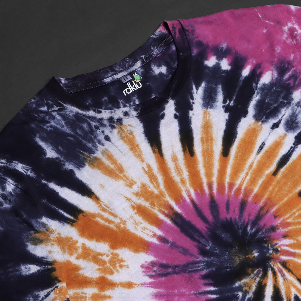 Men Tie And Dyed - Men's  Tie & Dye Co-Ord Tee Jogger Set#18