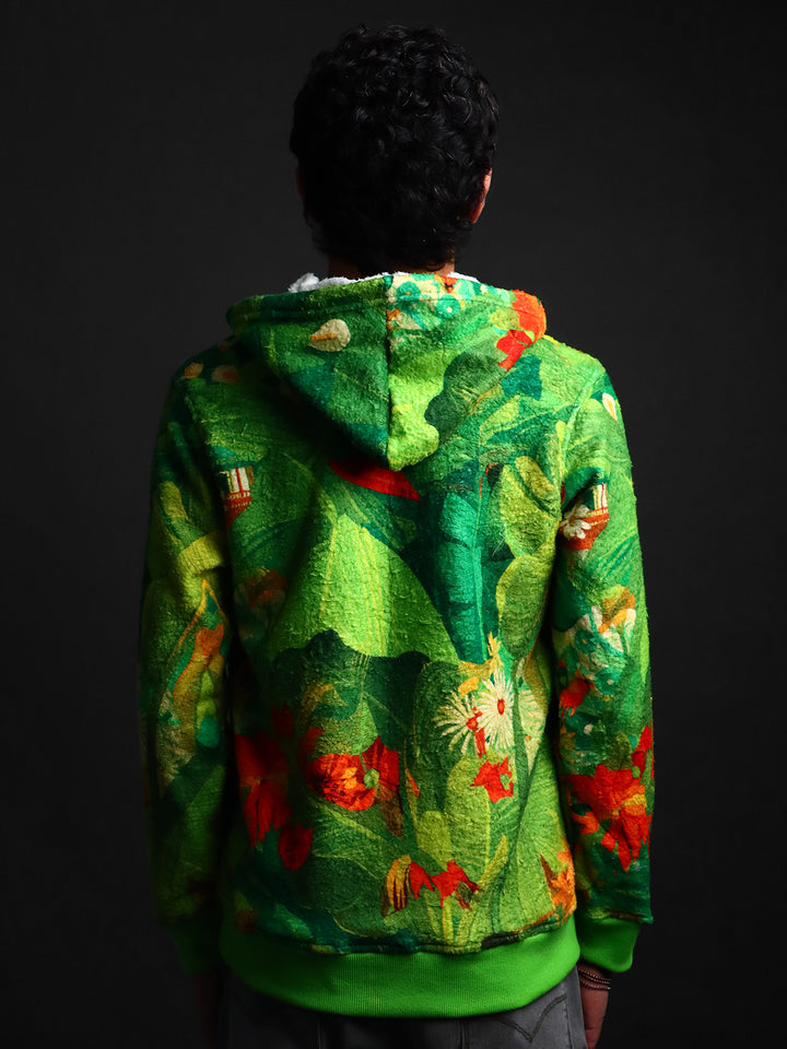 Unisex Printed Fur Hoodie #20