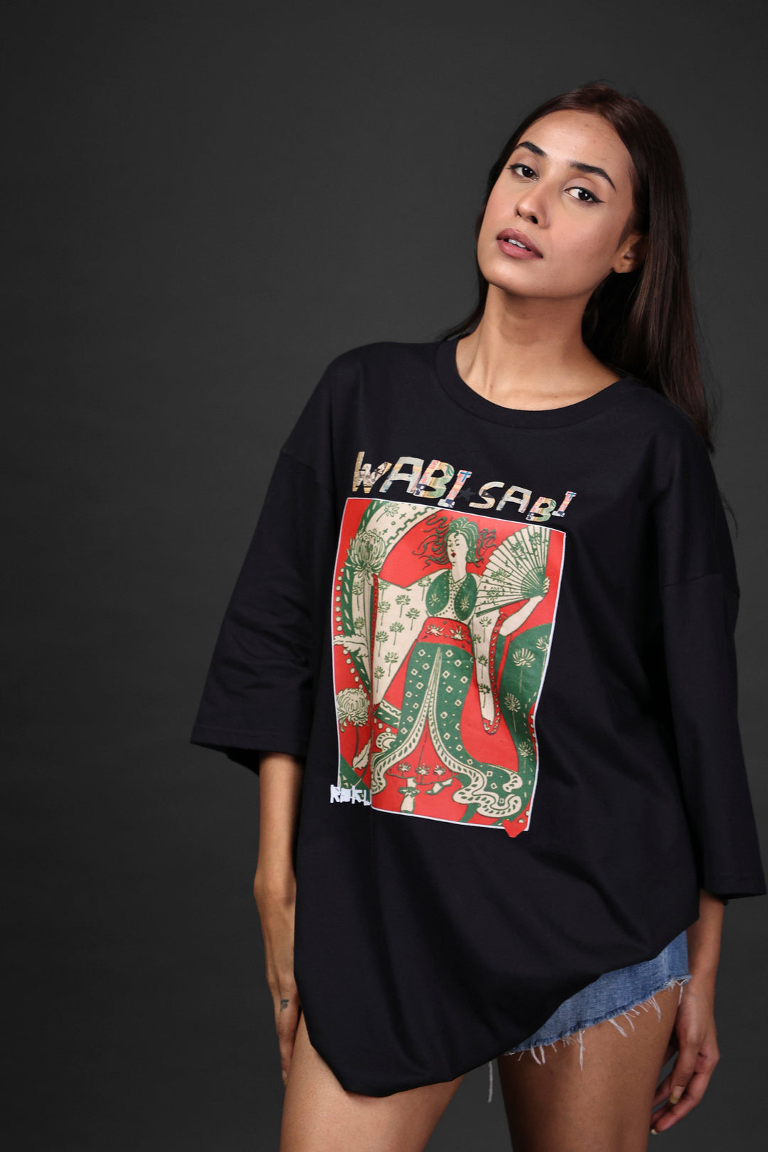 Over Size Tee - Wabi*Sabi-Women's Over Size Tee#23