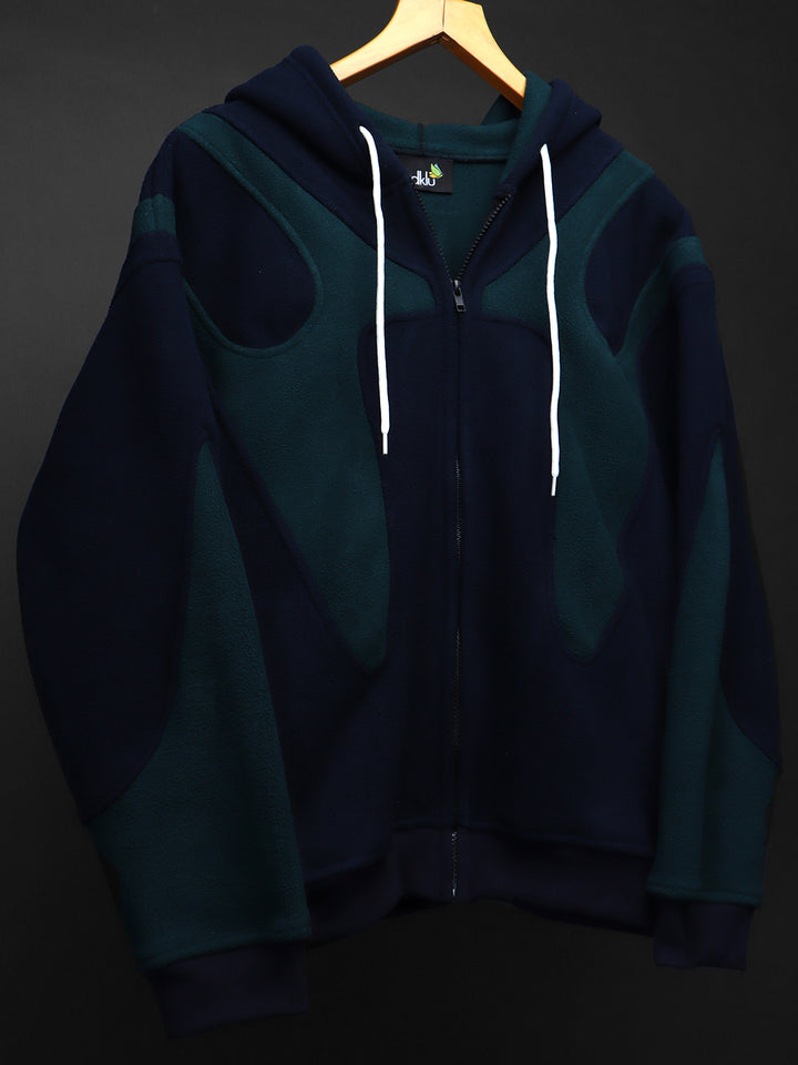 Dualflow Panel Fur Unisex OVER SIZE Hoodie#2