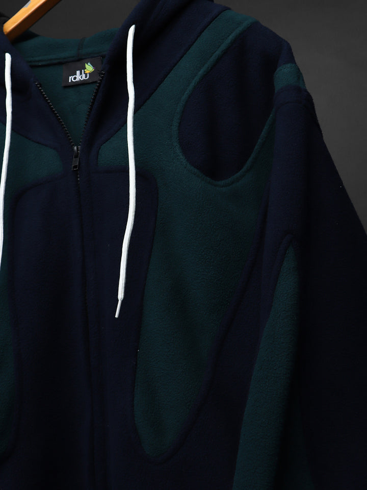 Dualflow Panel Fur Unisex OVER SIZE Hoodie#2