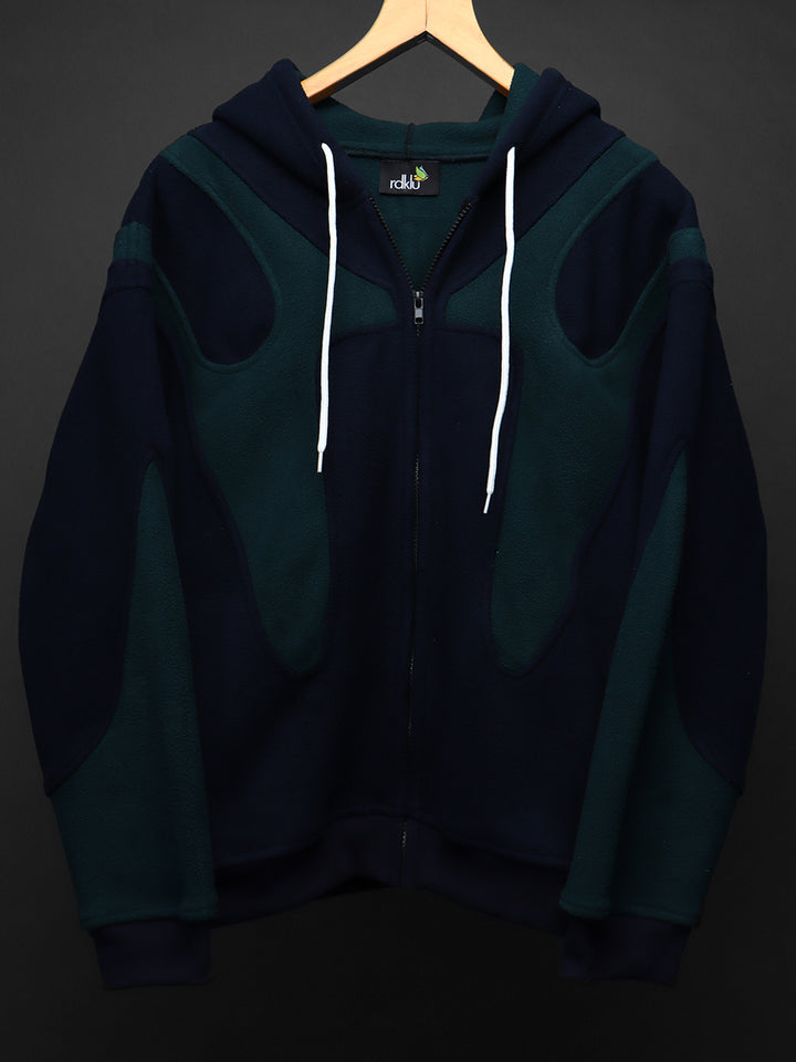 Dualflow Panel Fur Unisex OVER SIZE Hoodie#2