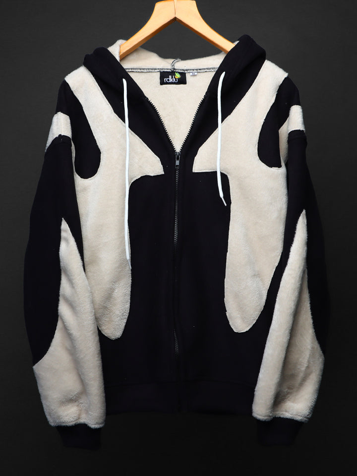 Dualflow Panel Fur Unisex OVER SIZE Hoodie#3