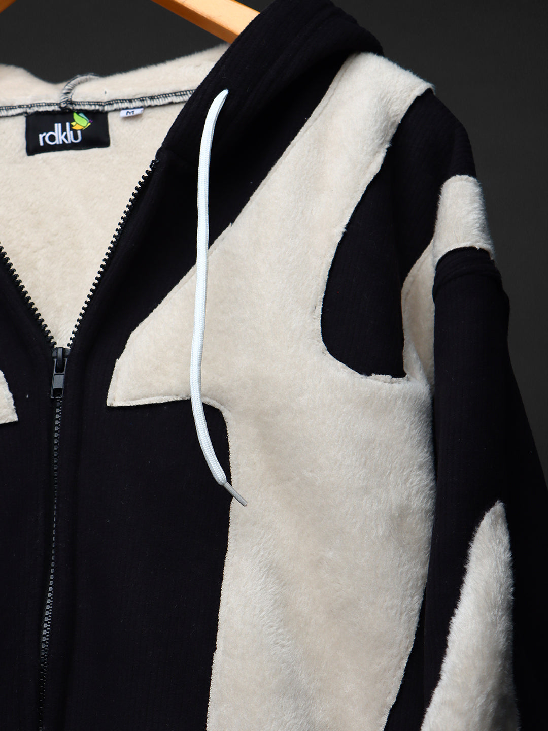 Dualflow Panel Fur Unisex OVER SIZE Hoodie#3