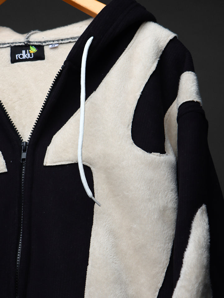 Dualflow Panel Fur Unisex OVER SIZE Hoodie#3