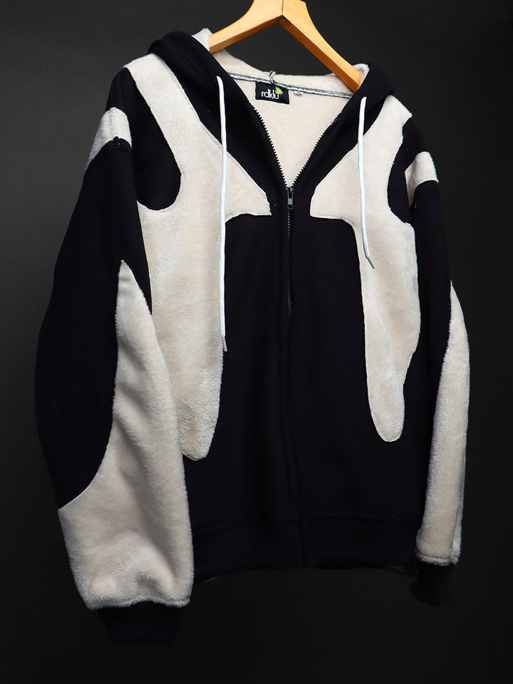 Dualflow Panel Fur Unisex OVER SIZE Hoodie#3