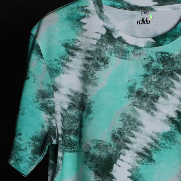 Men Tie And Dyed - RDKLU - Digitally Printed Tie & Dye Tee#32