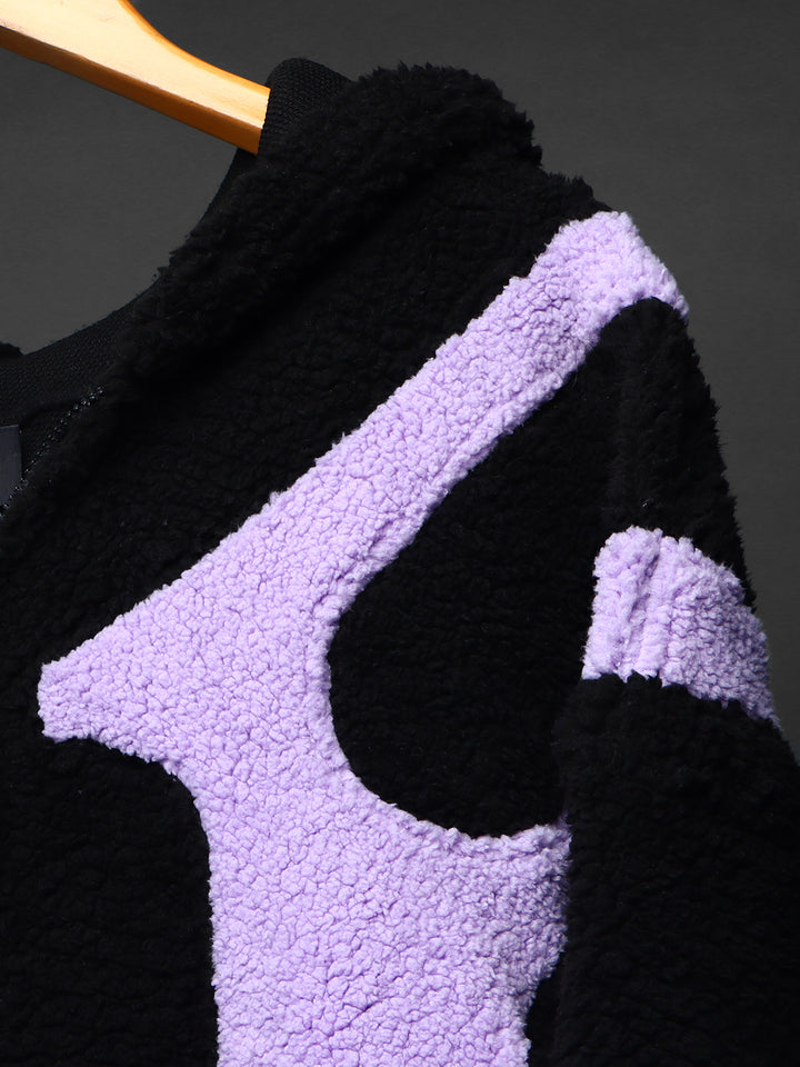 Dualflow Panel Fur Unisex OVER SIZE Hoodie#1