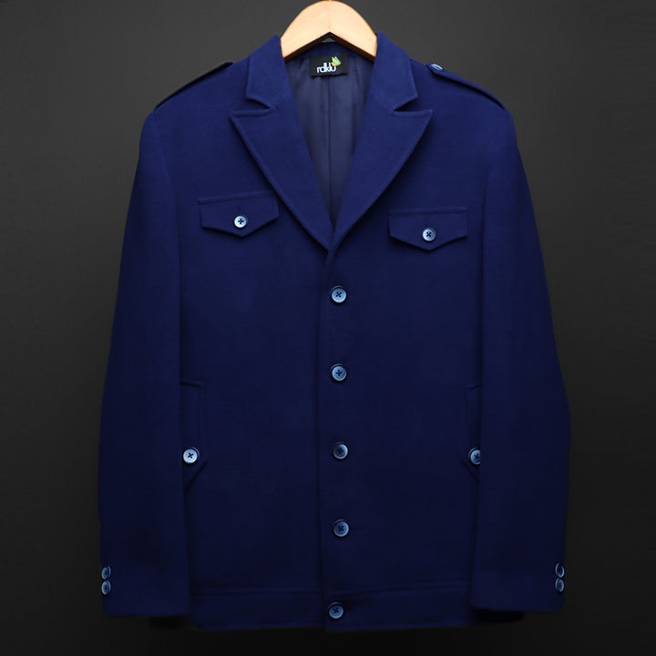 RDKLU-WOOLEN PEA COAT #9