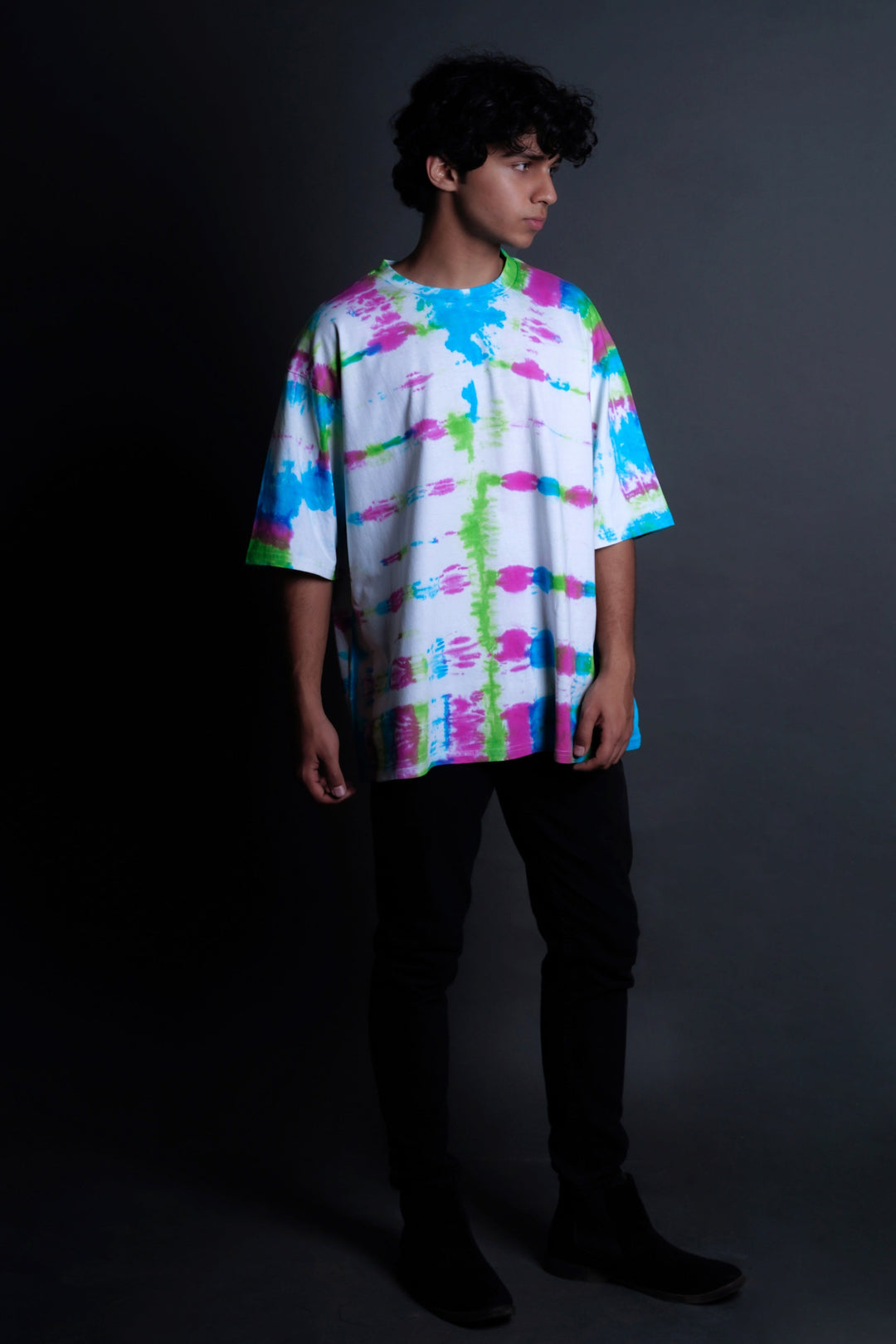 Tie Dye Over Size Tee - RDKLU TIE & DYE OVER SIZE TEE#3