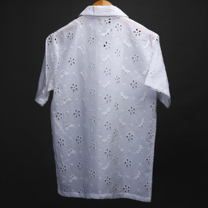 GOSSAMER * Cuban Collar Shirt For Men #128