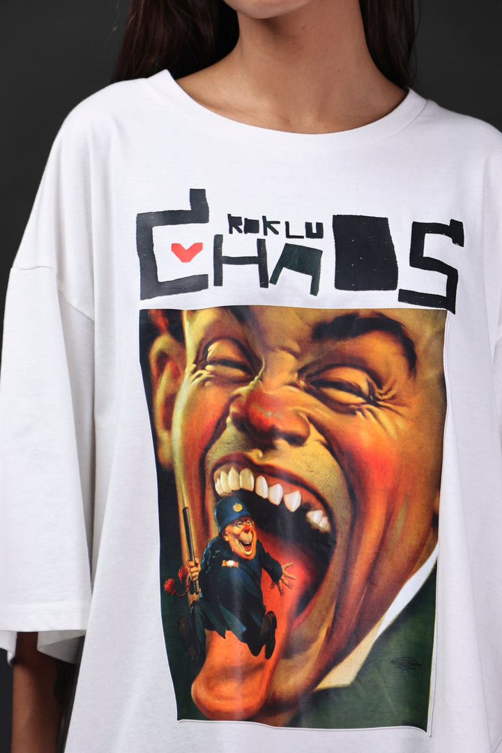 Over Size Tee - Chaos-Women's Over Size Tee#24