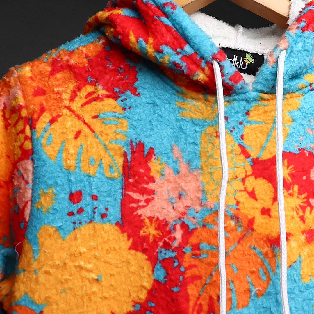 BEASTS * UNISEX  Printed Fur Hoodie #18