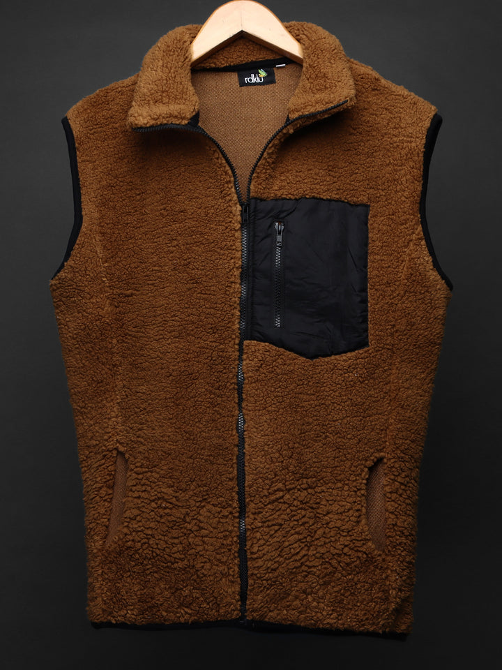 CLOUDFORM UNISEX SLEEVLESS FUR JACKET #21