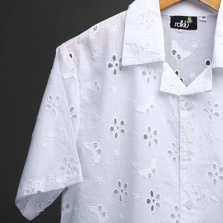 GOSSAMER * Cuban Collar Shirt For Men #128