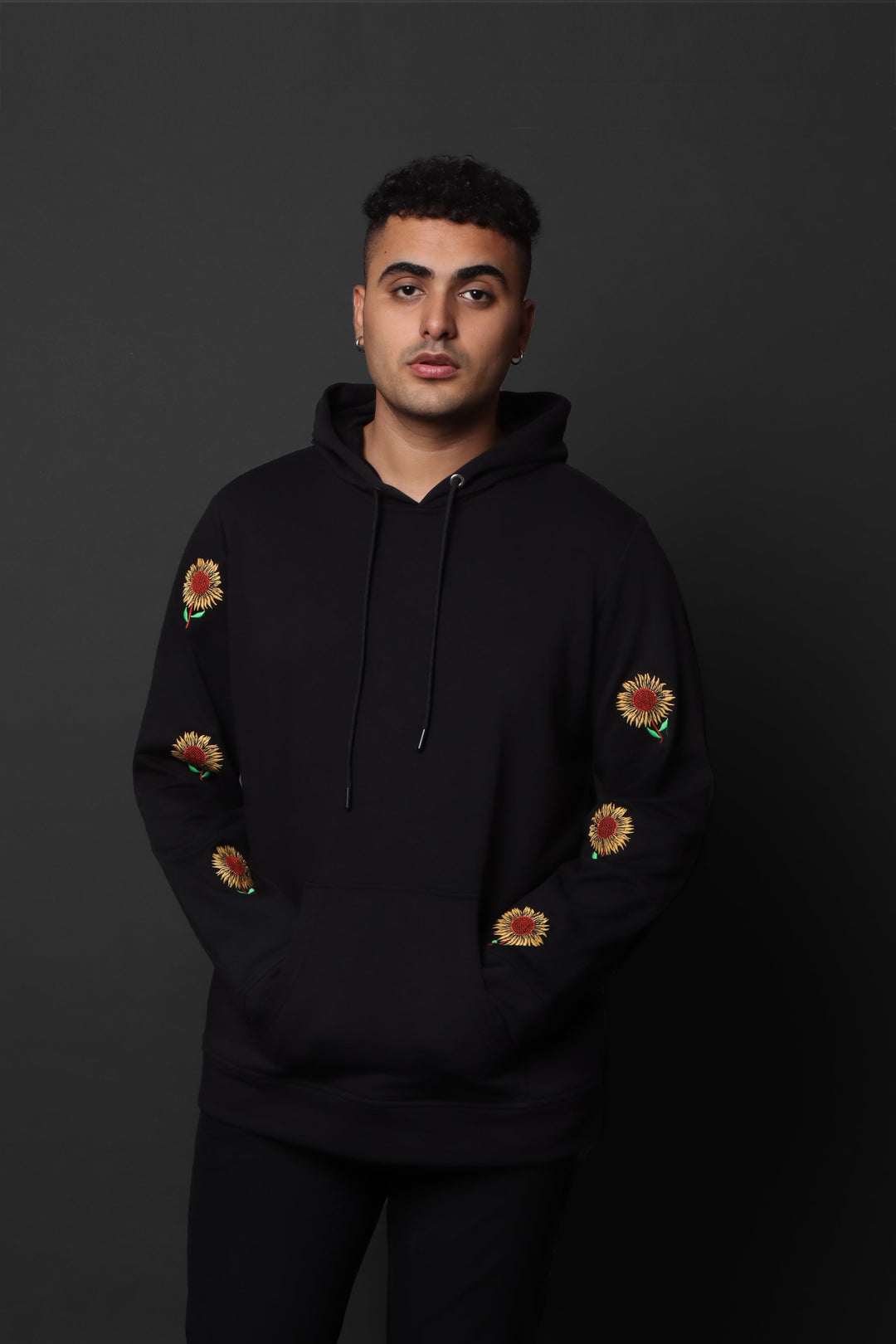 Men's Printed Hoodie - RDKLU-EMBROIDERED HOODIE #36