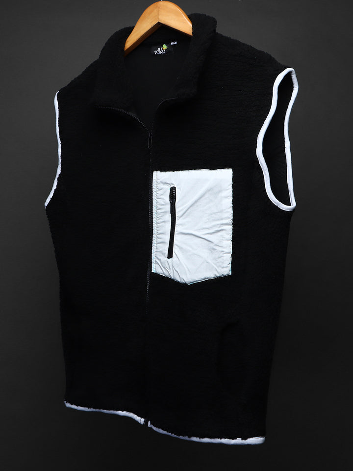 CLOUDFORM UNISEX SLEEVLESS FUR JACKET #22