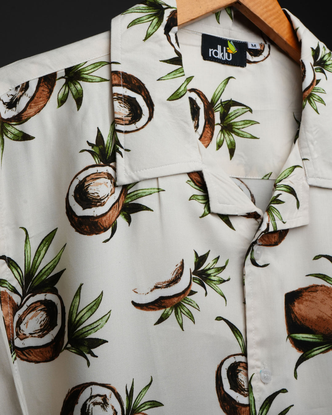 Palmera * Cuban Collar shirt #36