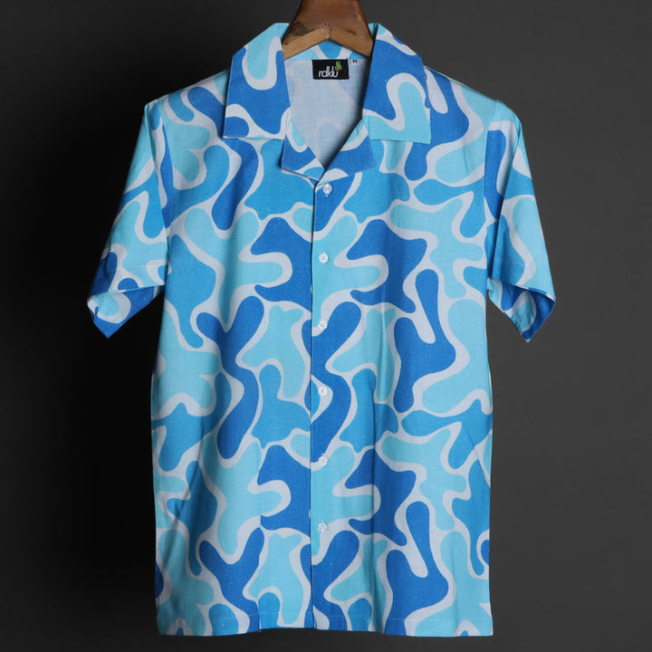 Prints - RDKLU-Cuban Shirt For Men#585