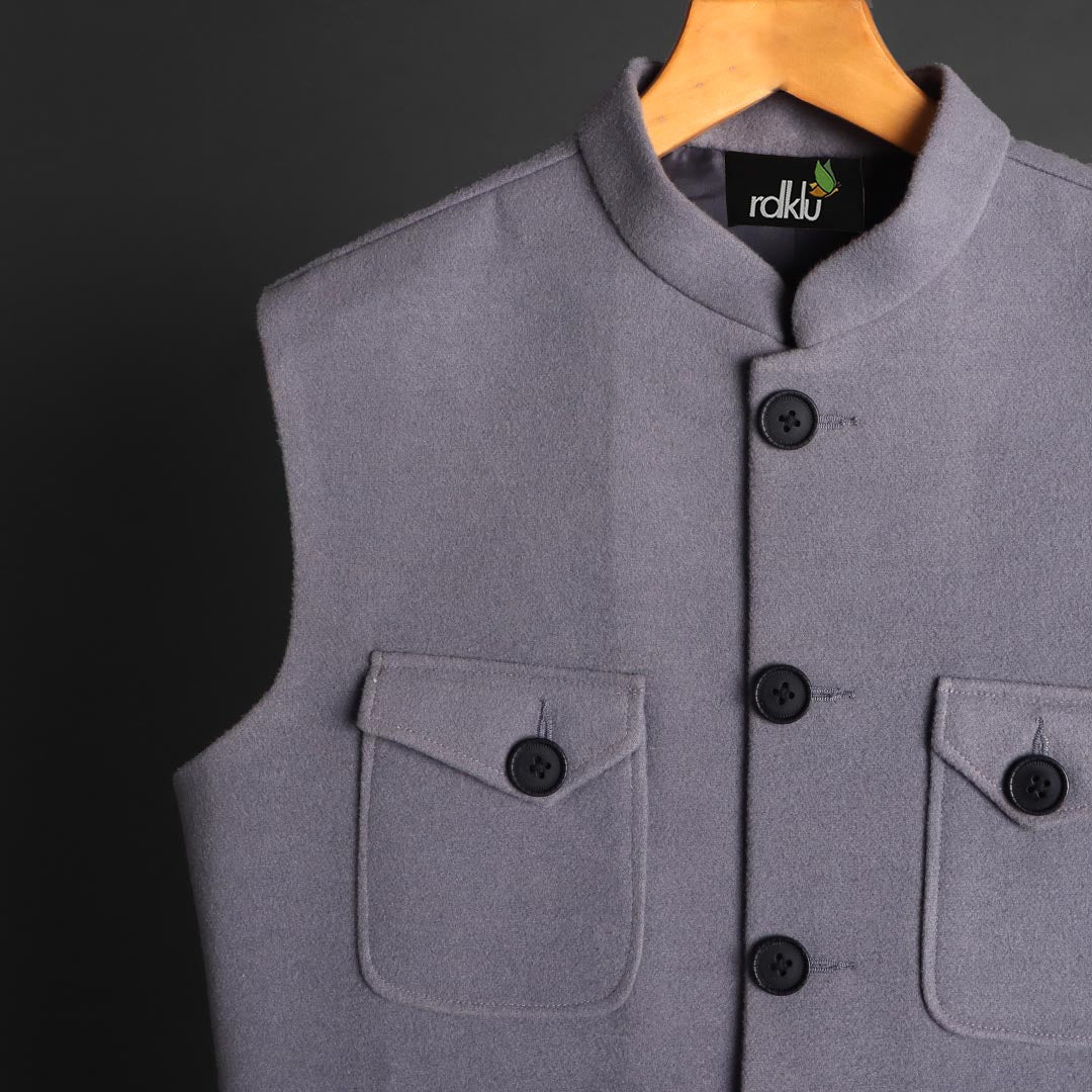 RDKLU Woolen Tweed MEN'S Waist-coat #17