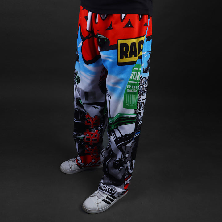 SUPERCROSS * Printed Wide Leg Pant #18