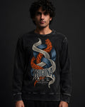 Triguna * Acid Wash Long Sleeve Tee #50