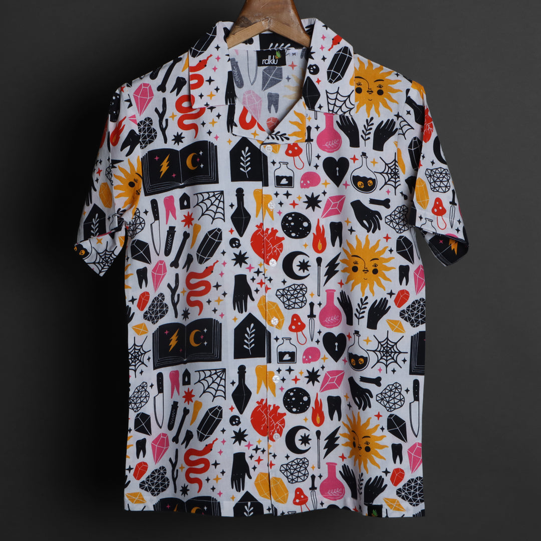 Prints - RDKLU-Cuban Shirt For Men#598