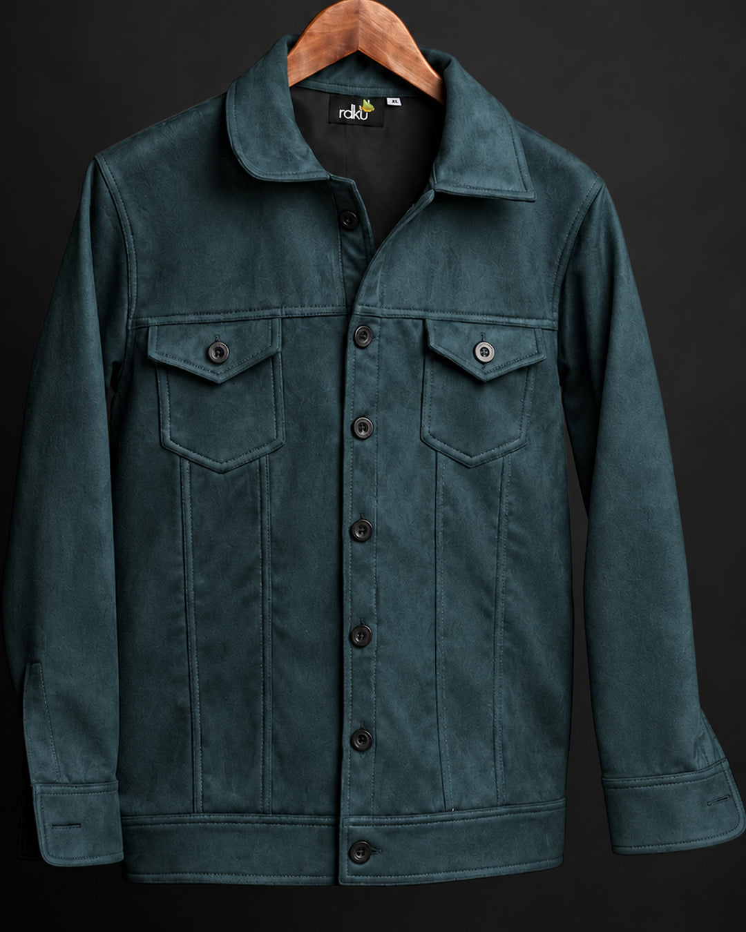 Teal Ridge Trucker Jacket #181