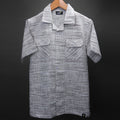Urban * Handloom Cotton Cuban Collar shirt #15