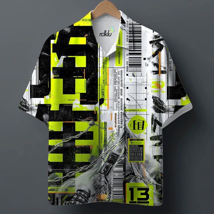 Printed Cuban SHIRT #9