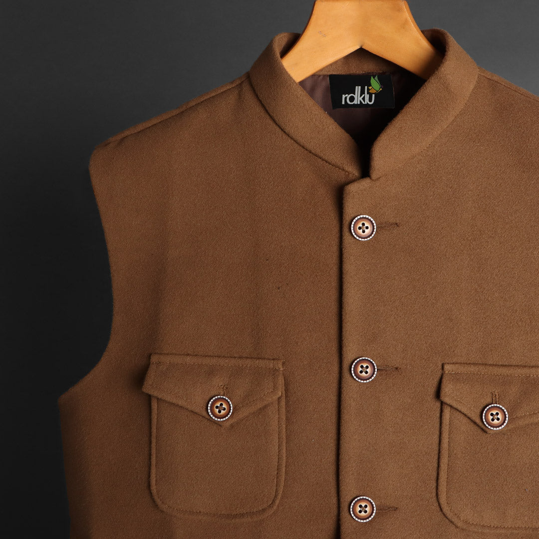RDKLU Woolen Tweed MEN'S Waist-coat #18