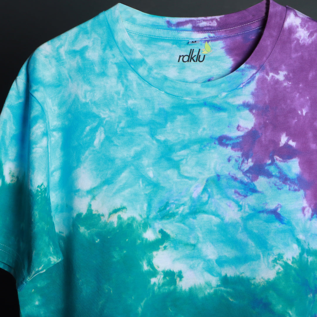 Men Tie And Dyed - Organum - RDKLU Hand Tie & Dye Tee#13