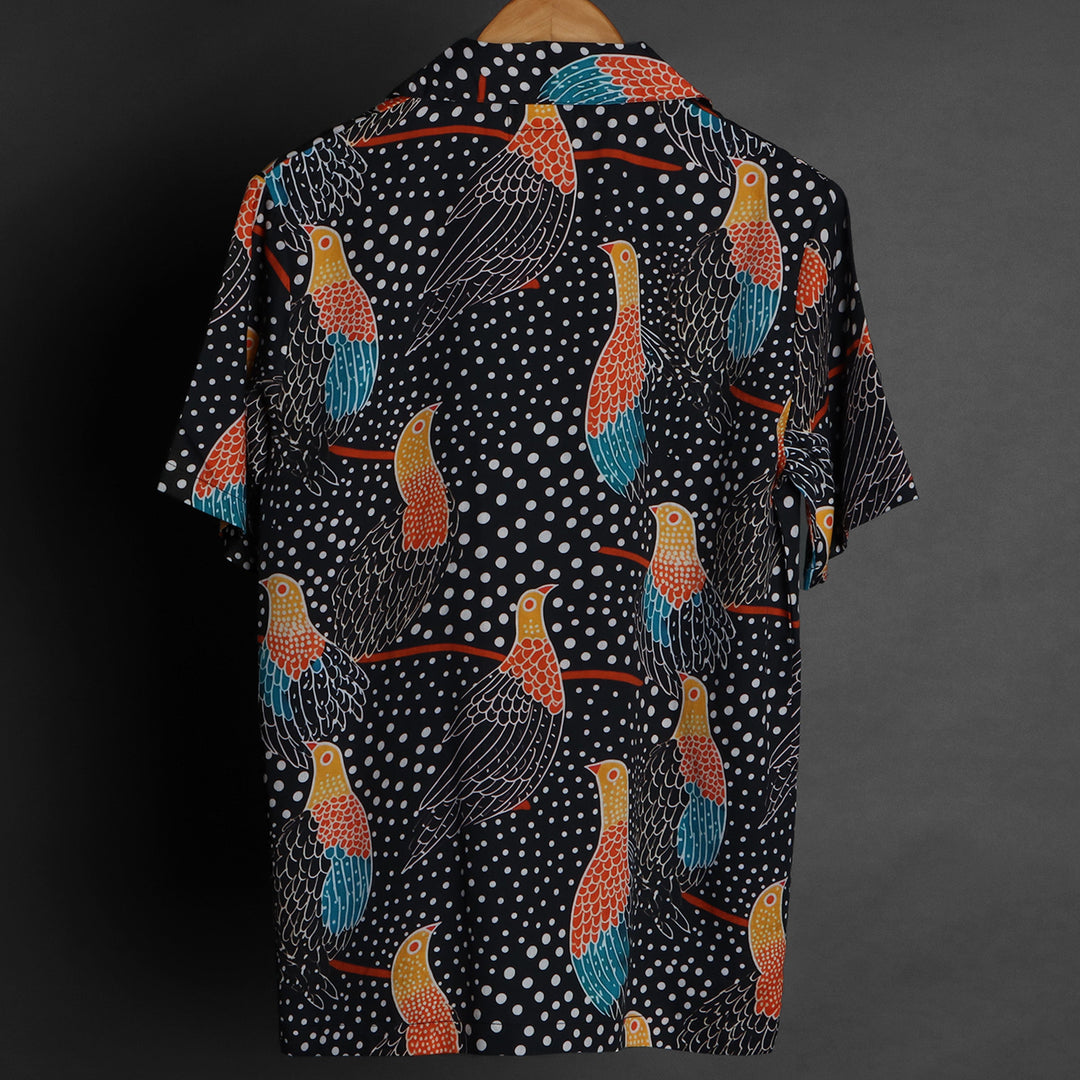 Prints - RDKLU Cuban Collar Shirt For Men#630