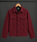 Bordeaux Shadow Trucker Jacket #170