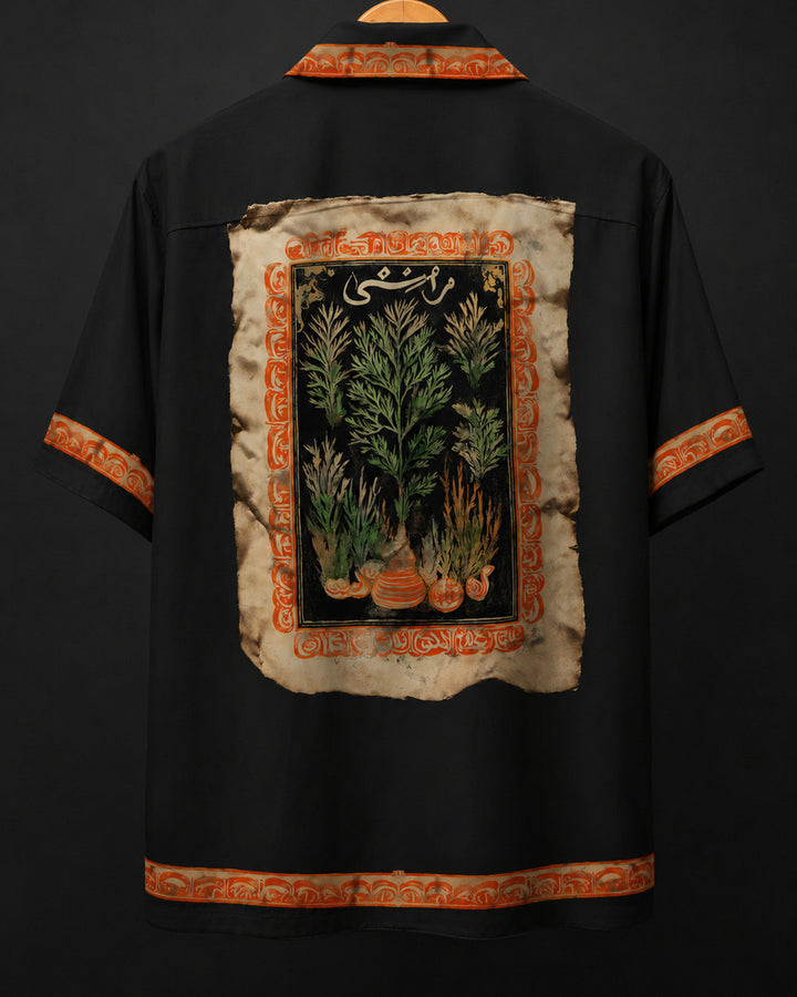 Manuscript * Printed Cuban SHIRT #20