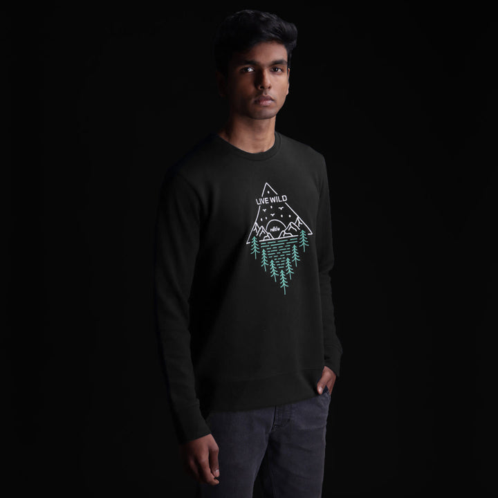 COTTON Embroidered SWEATSHIRT#46