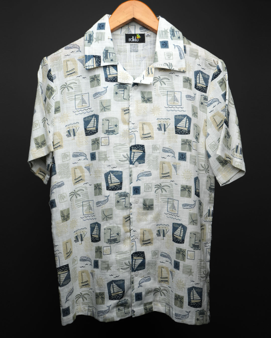 Shoreline * Cuban Collar shirt #35