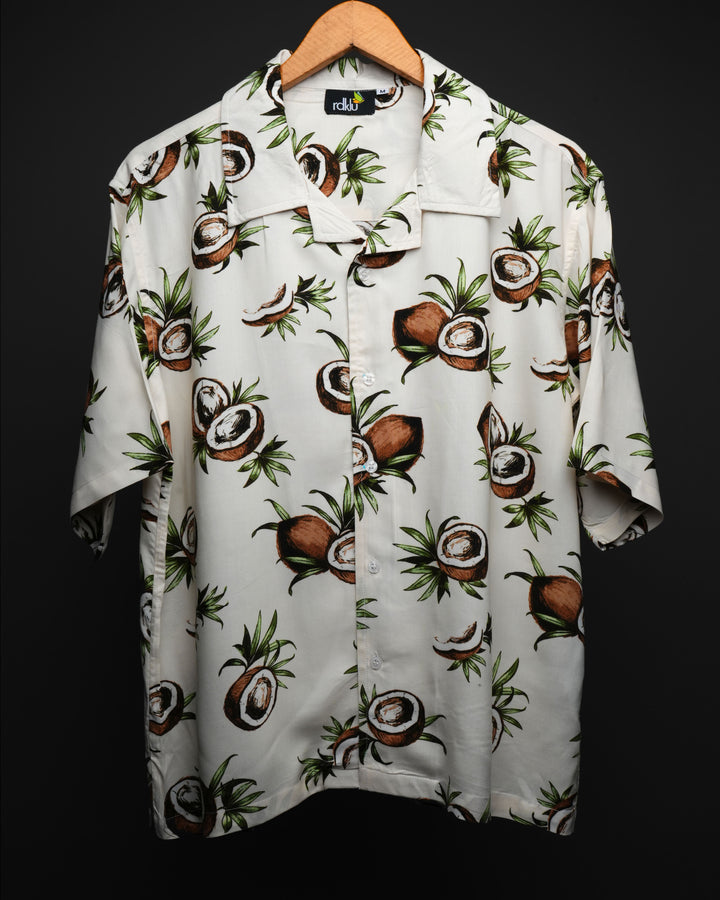 Palmera * Cuban Collar shirt #36