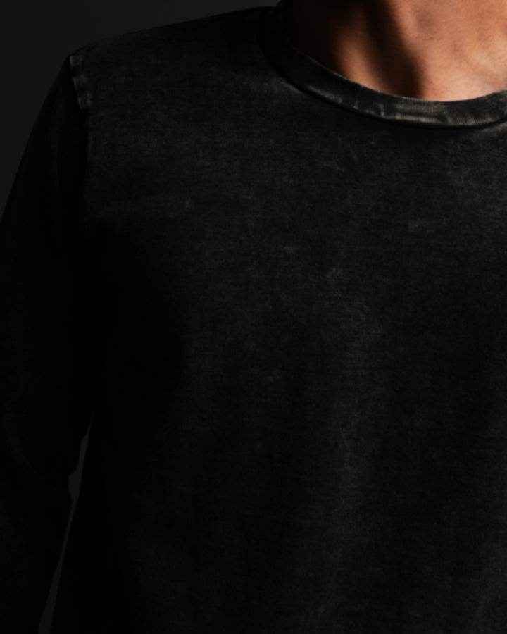 ASHEN DUSK * Acid Wash Long Sleeve Tee #30