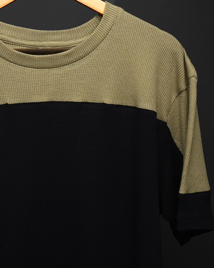 WAFFLE KNIT TEE#2