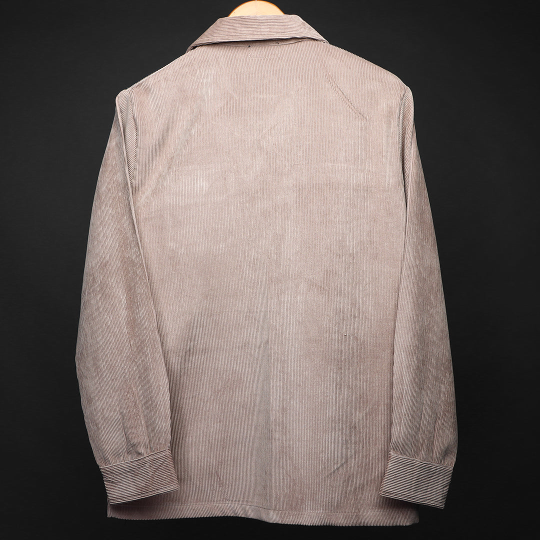 Corduroy Cuban Collar Shirt #143