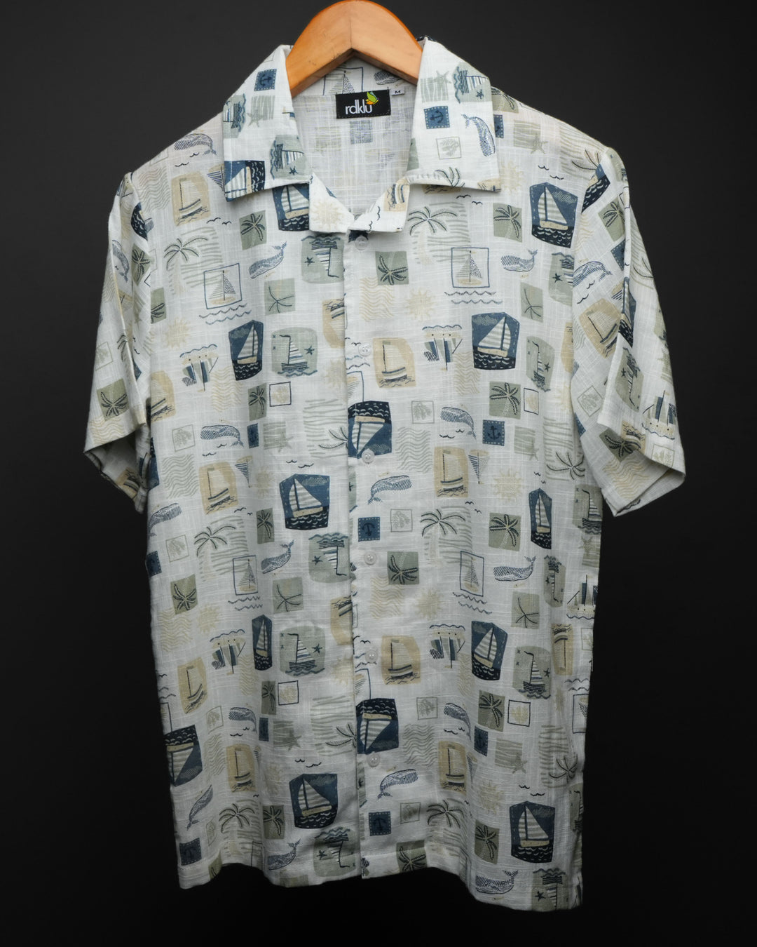 Shoreline * Cuban Collar shirt #35
