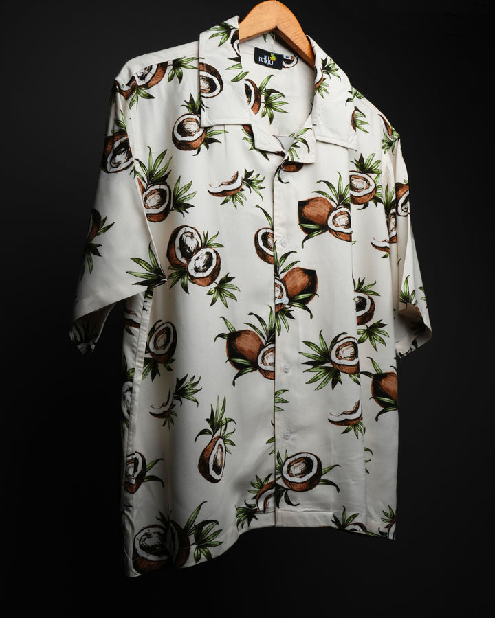 Palmera * Cuban Collar shirt #36