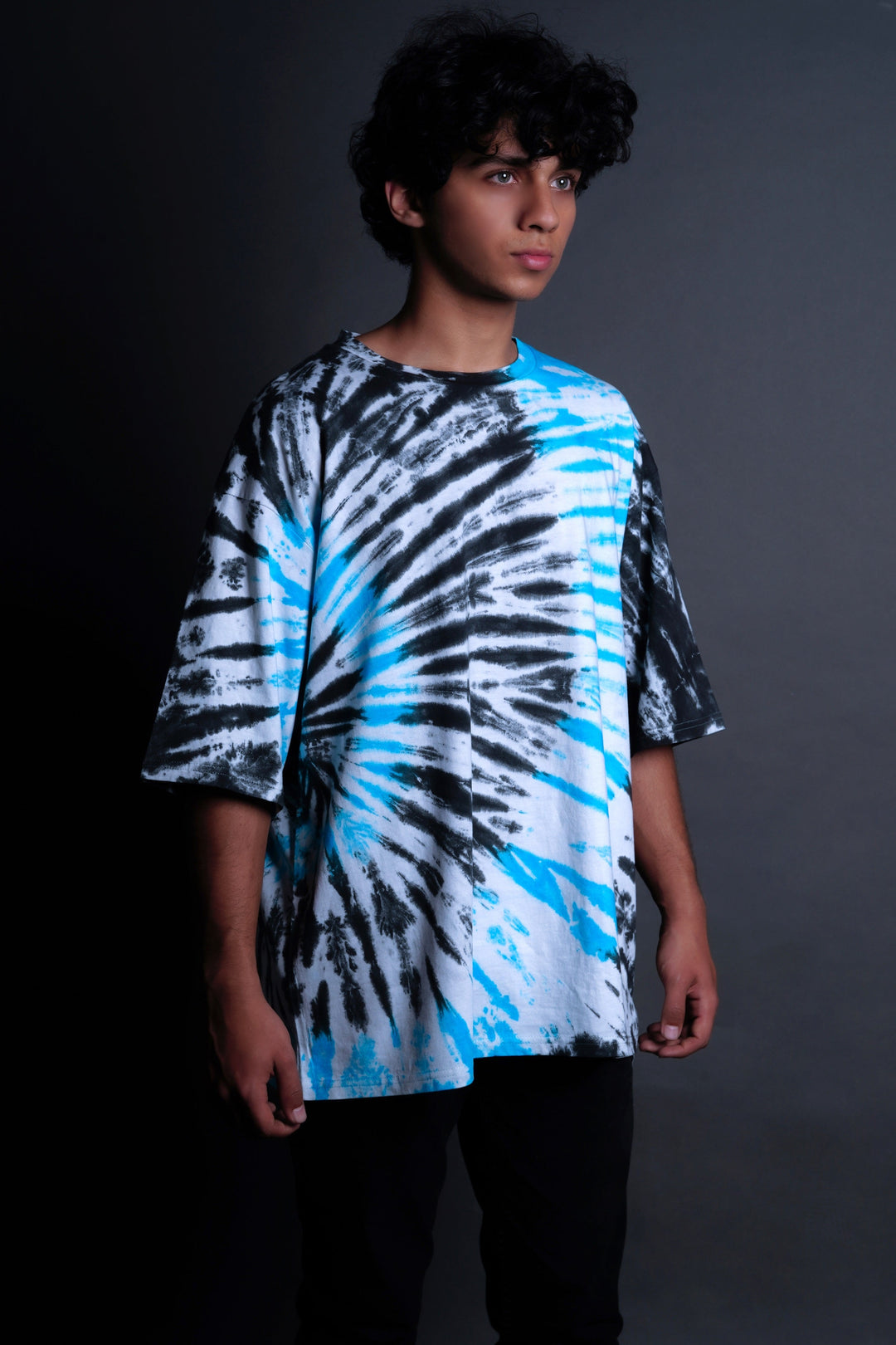 Tie Dye Over Size Tee - RDKLU TIE & DYE OVER SIZE TEE#4