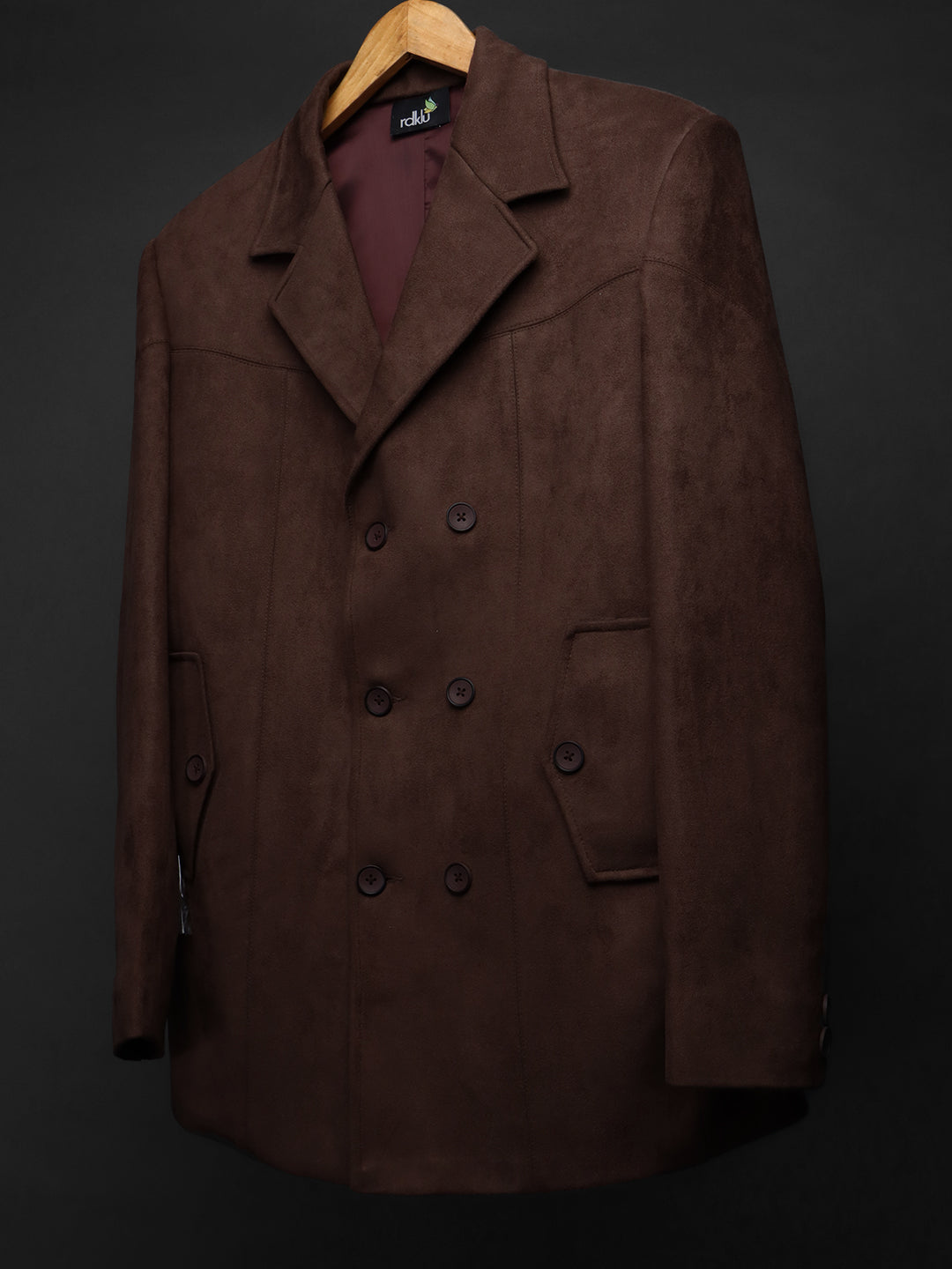 RDKLU-Woolen Pea Coat#5