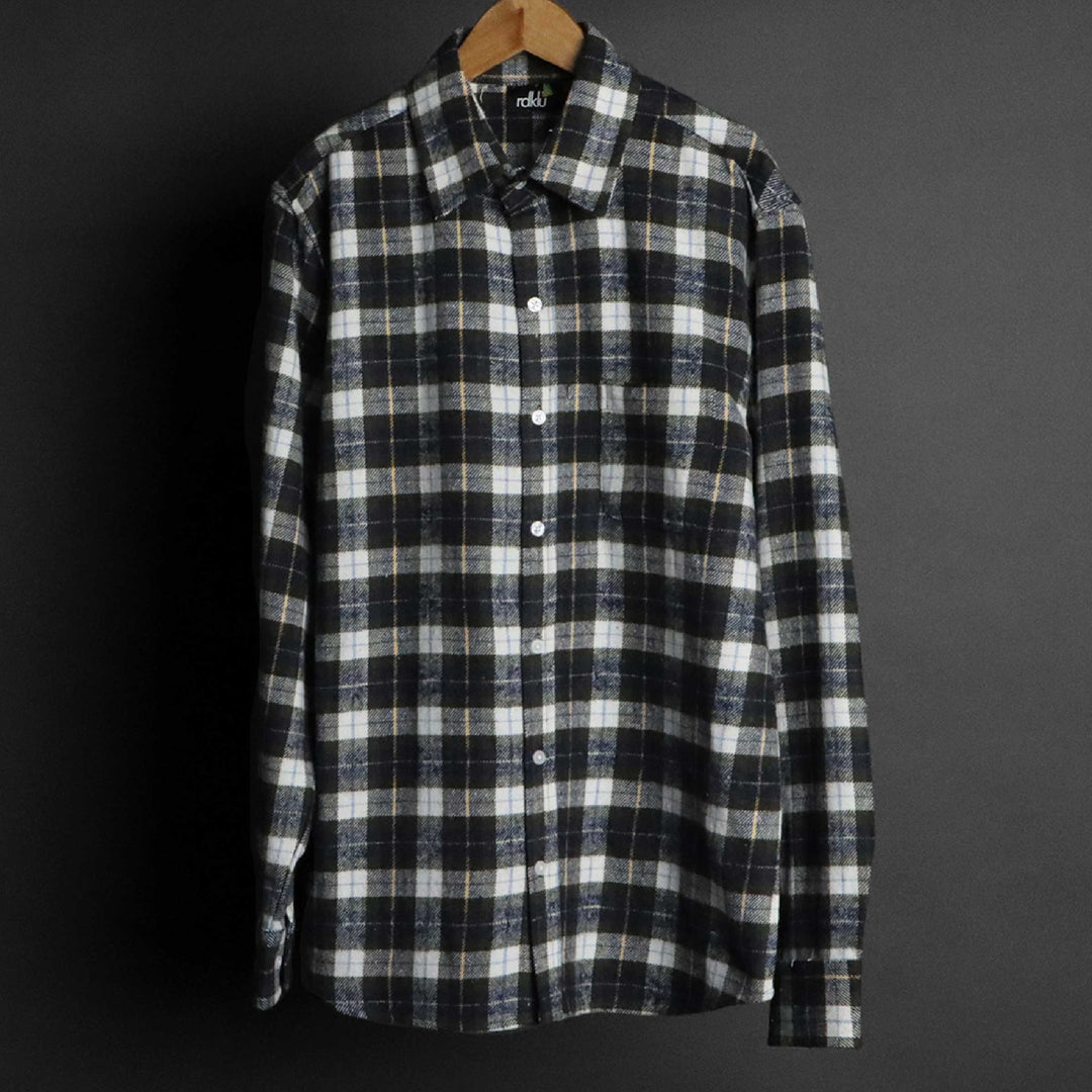 Prints - RDKLU * Flannel Shirt For Men#644