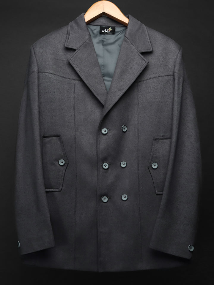 RDKLU-Woolen Pea Coat#6