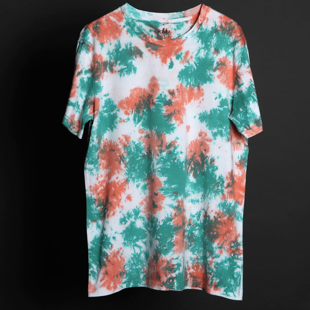 Men Tie And Dyed - RDKLU - Hand Tie & Dye Tee#20